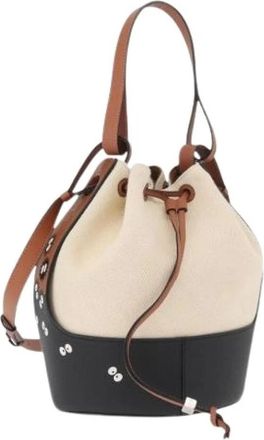 Loewe Pre-owned Canvas Schoudertas - Dames - Vintage Tas - Veelkleurig - ONE Size - Vintage