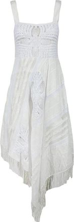 Twin-Set Long Dress Cotton - White