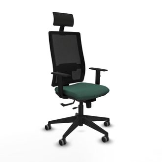 Piqueras y Crespo Silla De Oficina Con Cabecero Piqueras Y Crespo 1d066g1 Verde