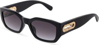 Furla Sfub 07 Zonnebrillen - Dames - Zonnebrillen - Zwart - 54 MM - Accessoires