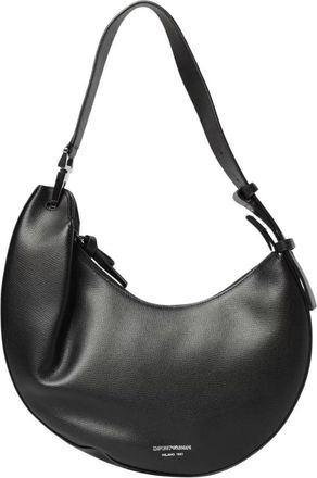 Emporio Armani 24/7 M Schoudertas - Dames - Schoudertassen - Zwart - ONE Size - Leer - Tassen