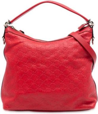 Gucci Pre-owned Shoulder Bags, female, Red, Size: ONE SIZE Pre-owned Shoulder Bag