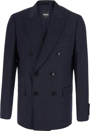 HUGO BOSS Hombre, Chaquetas, Azul, Talla: XL