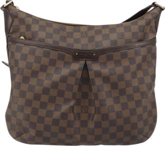Louis Vuitton Bloomsbury Handbag Damier Brown Canvas Handbag (Pre-Owned)