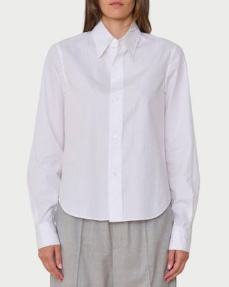 WE-AR4 Rebel Shirt Top In White
