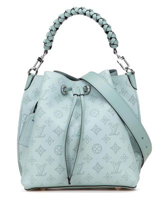 Louis Vuitton 2019 Monogram Mahina Muria satchel - women - Calf Leather - One Size - Blue