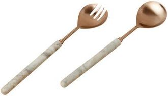 Be Home Waterfall Marble Serving Set in White at Nordstrom