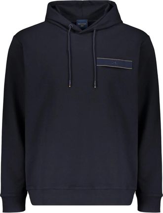 Paul & Shark Hoodie met Logo - Heren - Hoodies - Blauw - XL - Katoen - Hoodies & sweatvesten