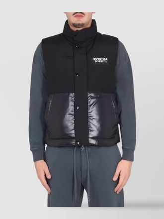 Duvetica hooded waistcoat