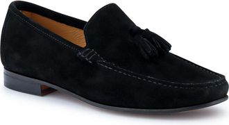 Jones Bootmaker Mens Retford Leather Loafers - Black - Size UK 10