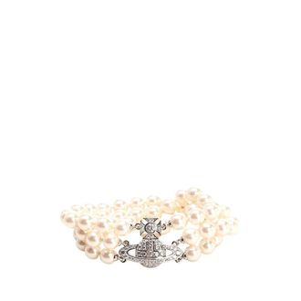 Vivienne Westwood Choker di Perle Graziella - - Accessories - Donna - Bianco - ONE SIZE