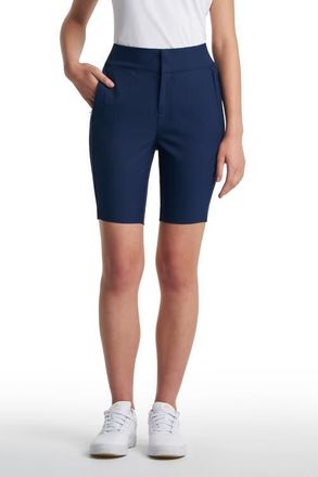 Coolibar Womens V-Neck Shorts - UPF 50+ Sun Protection - Valorus in Navy at Nordstrom, Size 10