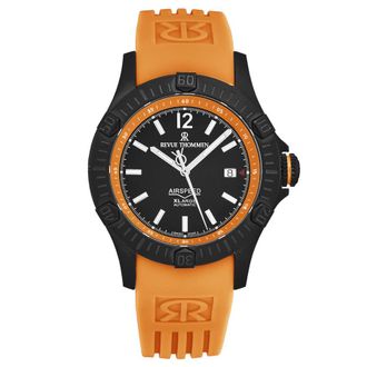 Revue Thommen Air speed Automatic Black Dial Mens Watch 16070.4679