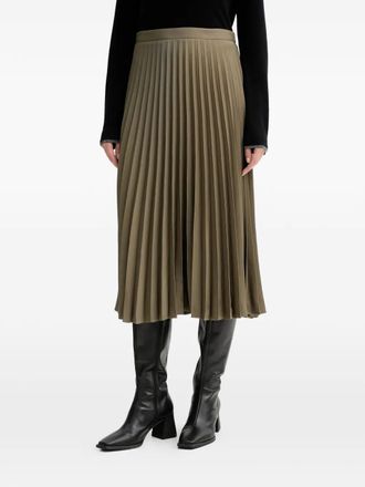 Marc O'Polo Midi-plooirok - Groen