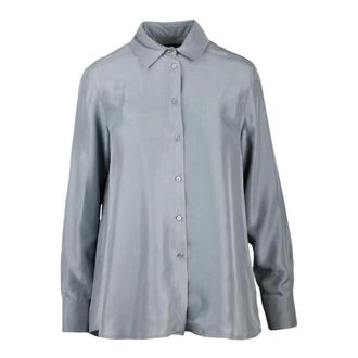 Max Mara Mujer, Blusas y Camisas, Gris, Talla: XL