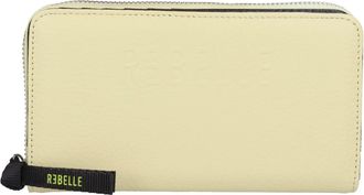 Rebelle Ziparound W/Zipcanarino - Dames - Portefeuilles - Geel - ONE Size - Leer - Accessoires