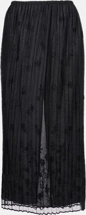 Toteme Gonna midi in tulle con ricamo