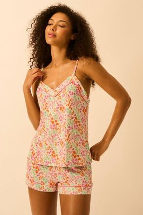 Stripe and Stare Cami & Short Set in Sweet Posy at Nordstrom, Size X-Small Uk