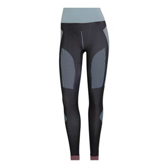 adidas (WMNS) adidas by Stella McCartney TrueStrength Yoga Knit Tights Asia Sizing Black HG8786