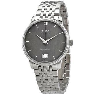 Mido Baroncelli III Automatic Anthracite Dial Mens Watch M0274261108800