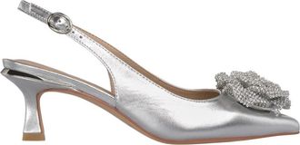 Alma En Pena Bloem mini instap schoen - Dames - Pumps - Grijs - 38 EU - Schoenen