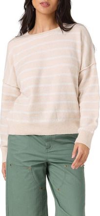 O'Neill Kari Crewneck Sweater in Twill at Nordstrom, Size Xx-Large