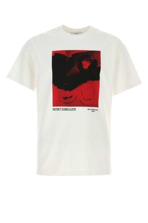 Givenchy White Printed T-Shirt