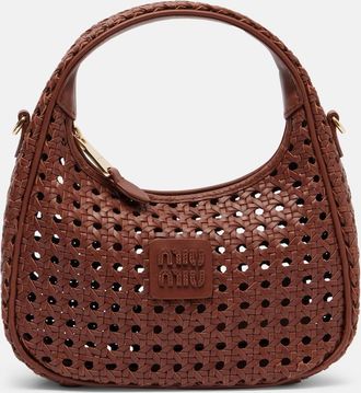 Miu Miu Wander leather top-handle bag