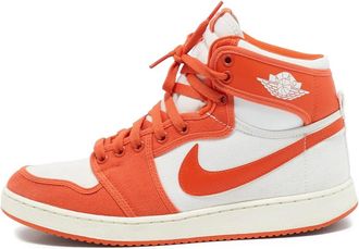 Nike Jordan Sneakers Air Jordan 1 in pelle Pre-owned - Arancione