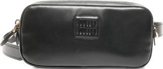 Miu Miu 2015-2025 logo belt bag - Zwart