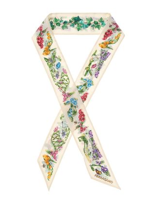 Ferragamo Mini Silk Scarf