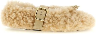 Marni Dancer Shoe - female - Marni - Slippers - Beige - 5 UK - Shoes
