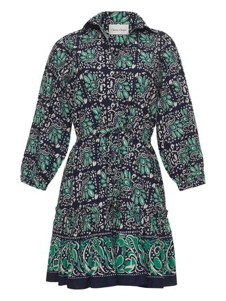 Cara Cara Chemisier Robin a fiori - Blu