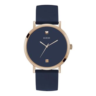 Guess W1264G3 Horloge - Heren - Accessoires - Blauw - Maat: ONE Size