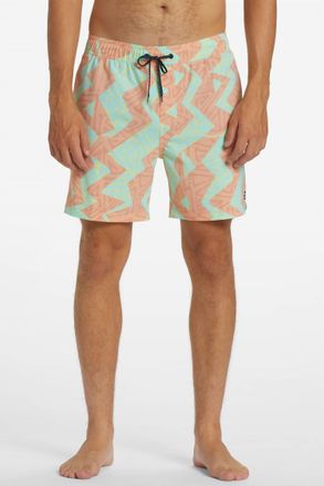 Billabong Sundays Layback Boardies In Melon