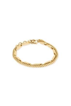 Coeur de Lion Twisted Layers Bracelet in Gold at Nordstrom