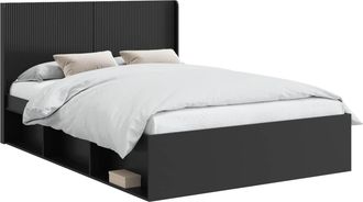 vidaXL Estructura De Cama Con Almacenamiento Y Cabecero 2 Uds. Vidaxl