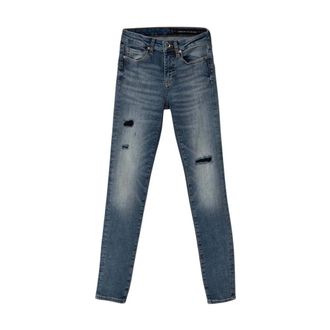 A|X Armani Exchange Dames, Jeans, Blauw, Maat: W24 L32 Katoen