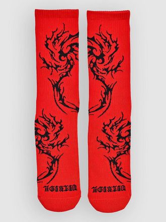Vitriol Jagged Socken red
