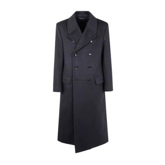 Tom Ford Cashmere Officer Coat - Heren - Mantel - Zwart - L - Wol - Jassen