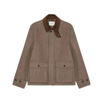Les Deux Giacca Melange - - Jackets - Uomo - Grigio - L