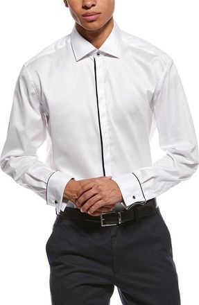 Eterna Uni Twill Modern Fit Kent Collar Shirt