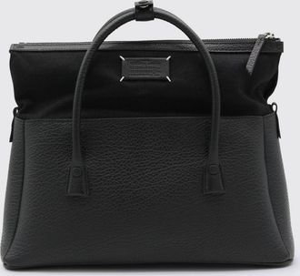 Maison Margiela Borsa 5AC East West Maison Margiela in pelle a grana e canvas