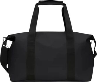 Rains Hilo Weekend Bag Small - unisex - Weekendtassen - Zwart - ONE Size - Polyester - Tassen