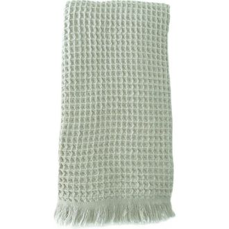 Anaya with Love Turkish Cotton Waffle Bath Towels in Light Green at Nordstrom