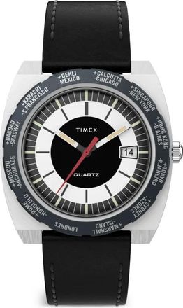 Timex Orologio World Time Reissue 39mm - Nero
