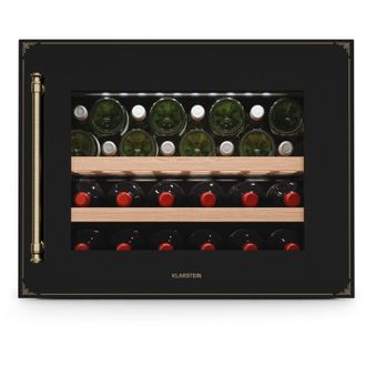 Klarstein Klarstein Vinsider Victoria 28 - Frigorifero per vini 28 bottiglie Touch Protezione UV LED Silenzioso 2 ripiani