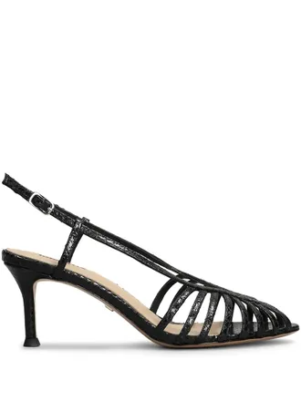 Lola Cruz leather sandals - women - Calf Leather/Calf Leather/Calf Leather - 37 - Black