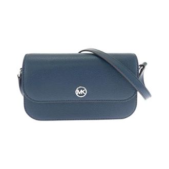 Michael Kors Pre-owned Cross Body Bags, female, Blue, Size: ONE SIZE Pre-owned Leather Shoulder Bag