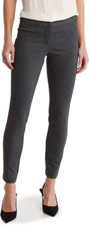 Amanda + Chelsea Amanda Slim Ankle Grid Pants in Charcoal at Nordstrom Rack, Size 14
